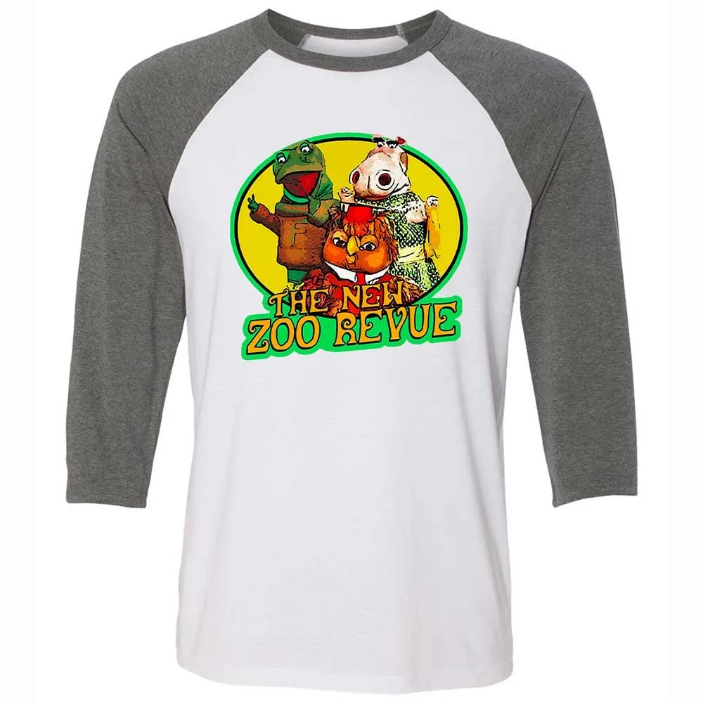 The New Zoo Revue - White/Deep Heather - 11
