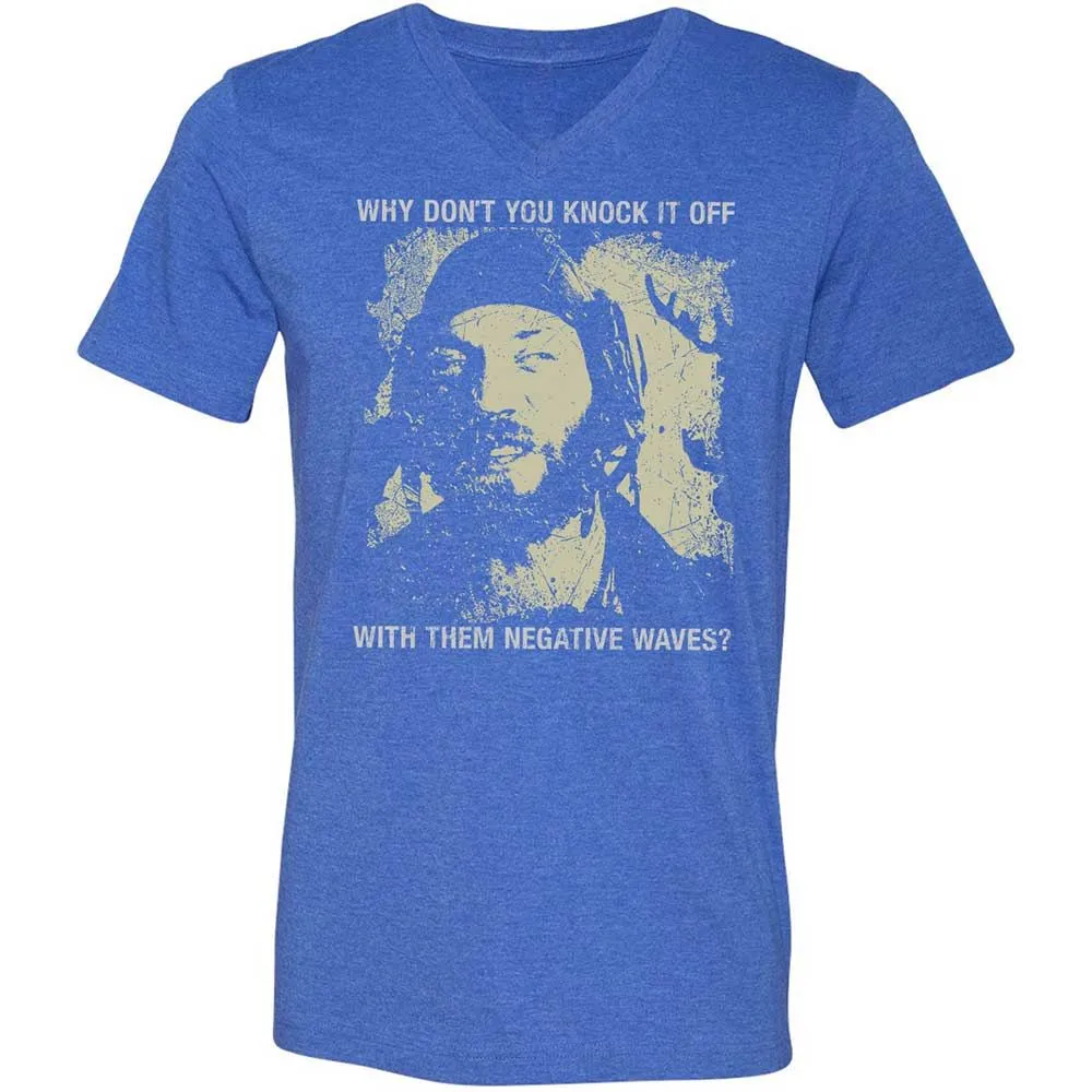 Unisex V-Neck T-Shirt - N8TWV14J - Heather True Royal - 5