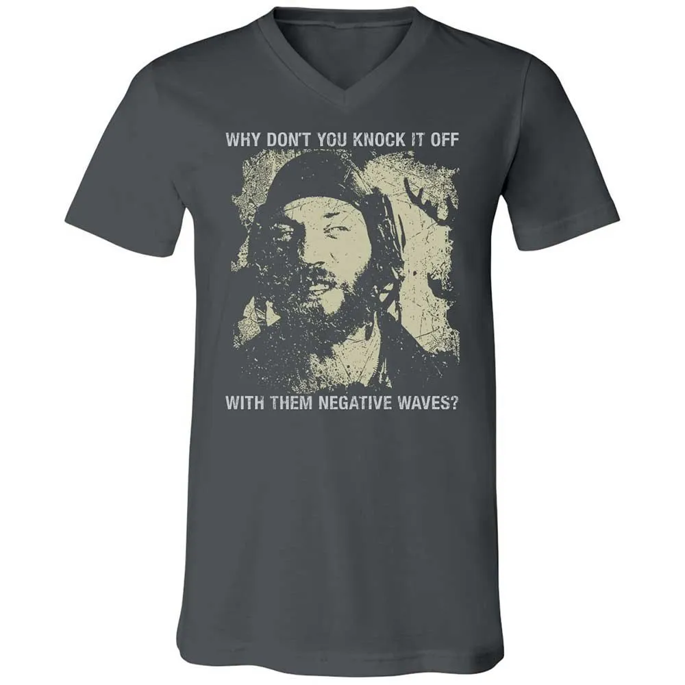Unisex V-Neck T-Shirt - N8TWV14J - Asphalt - 13