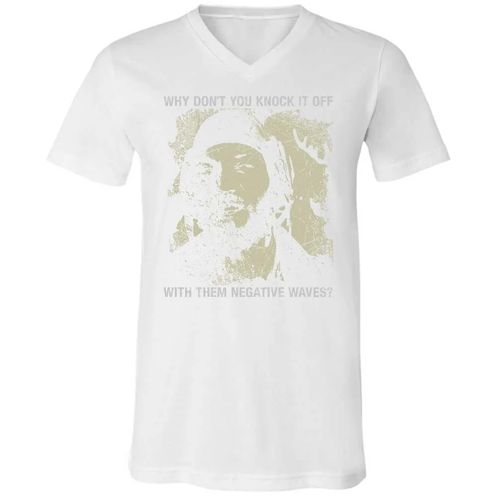 Unisex V-Neck T-Shirt - N8TWV14J - White - 16