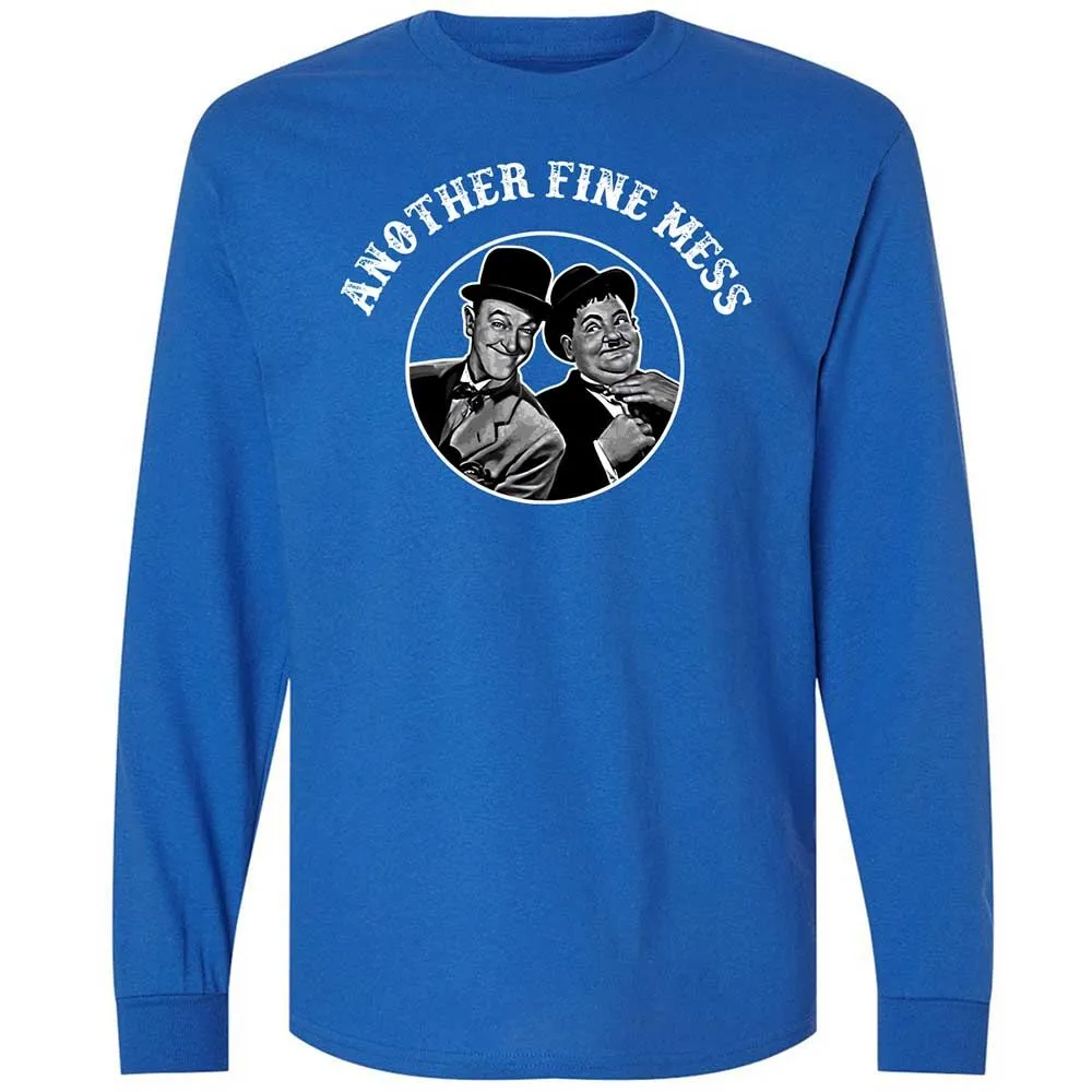 Long Sleeve T-Shirt - B2HC7CUP - Royal - 3