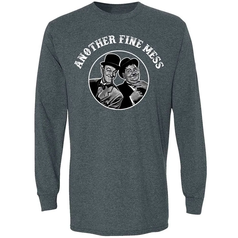 Long Sleeve T-Shirt - B2HC7CUP - Dark Heather - 5