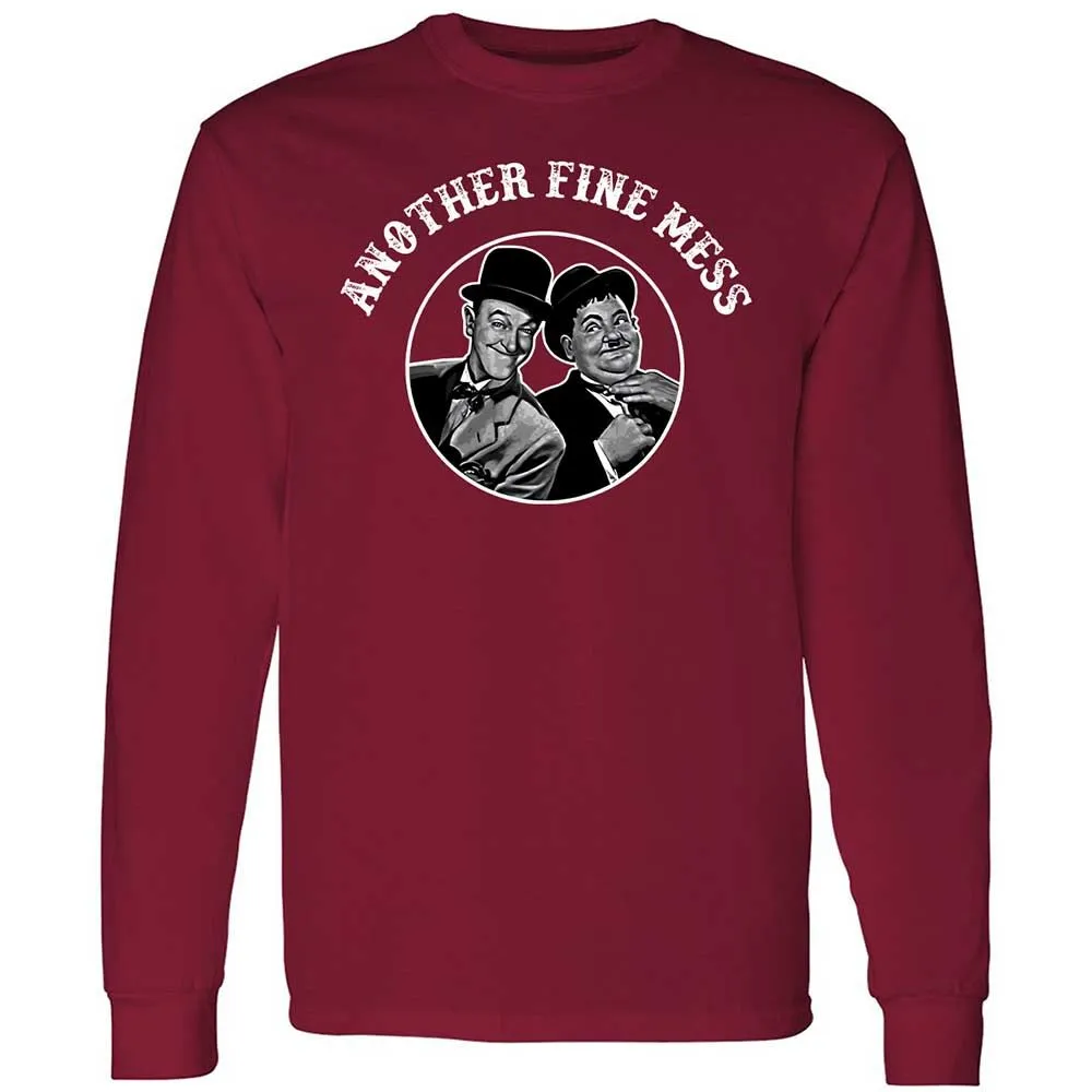 Long Sleeve T-Shirt - B2HC7CUP - Cardinal Red - 7