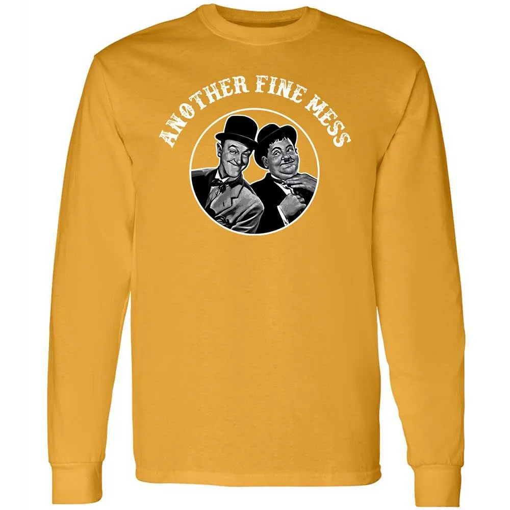 Long Sleeve T-Shirt - B2HC7CUP - Gold - 13