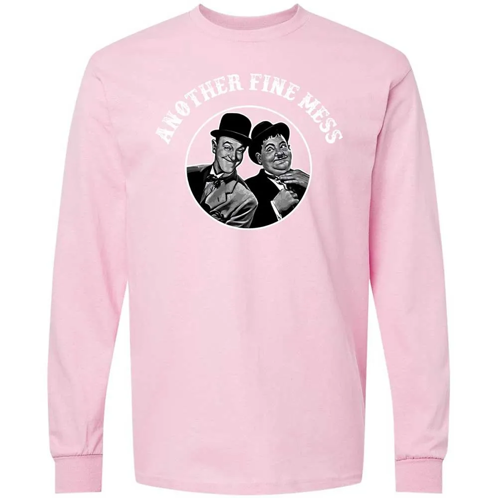 Long Sleeve T-Shirt - B2HC7CUP - Light Pink - 16