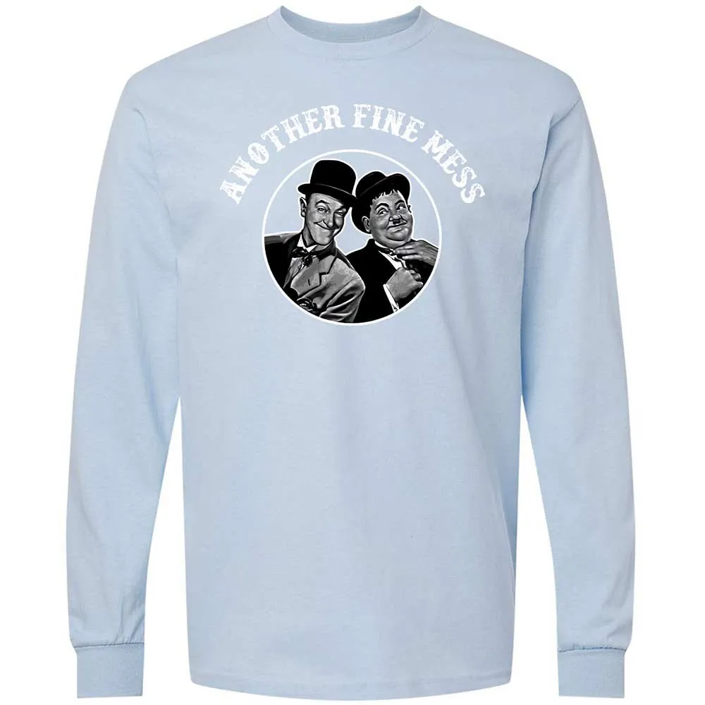 Long Sleeve T-Shirt - B2HC7CUP - Light Blue - 18