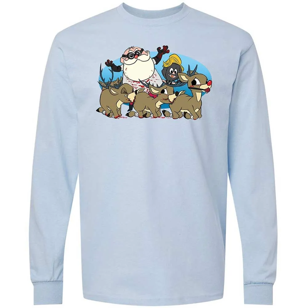 Santapede Greeting - Light Blue - 4