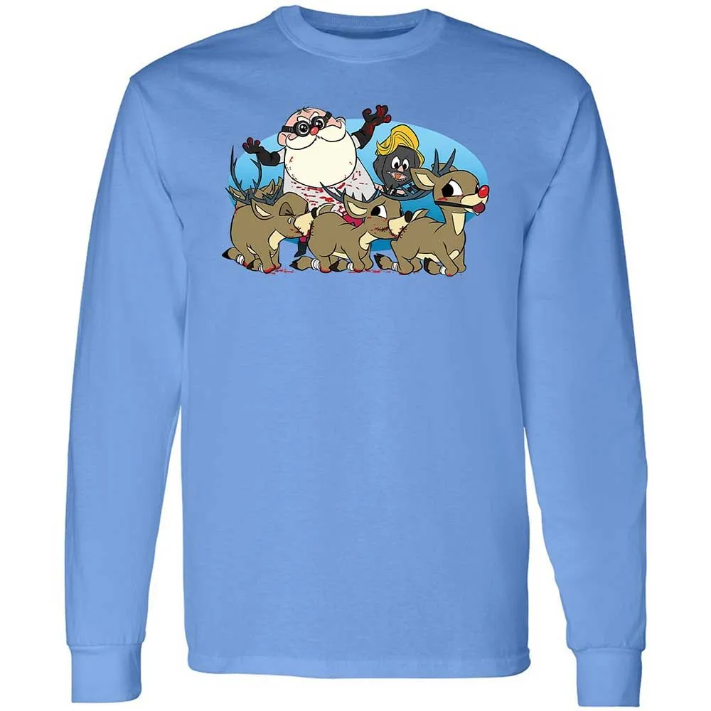 Santapede Greeting - Carolina Blue - 5