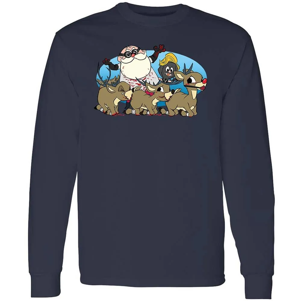 Santapede Greeting - Navy - 13