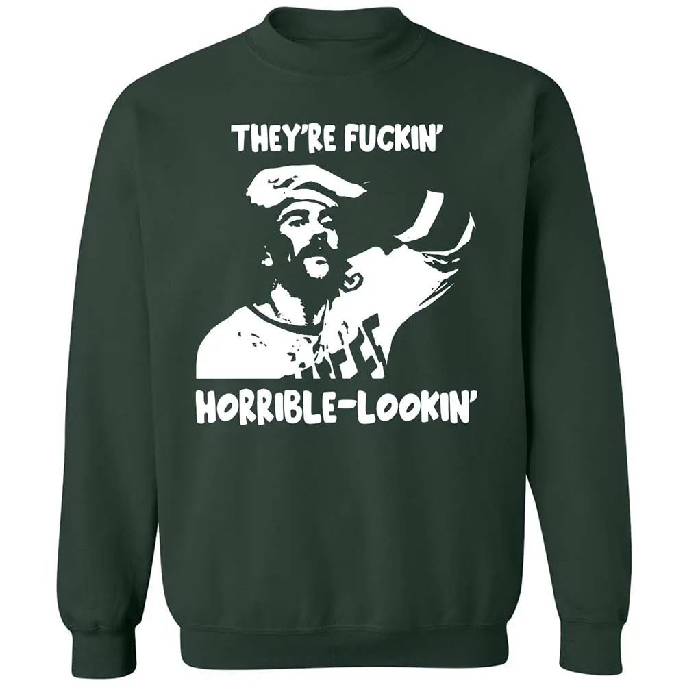 Classic Unisex Sweatshirt - 4VWUJTES - Forest Green - 5