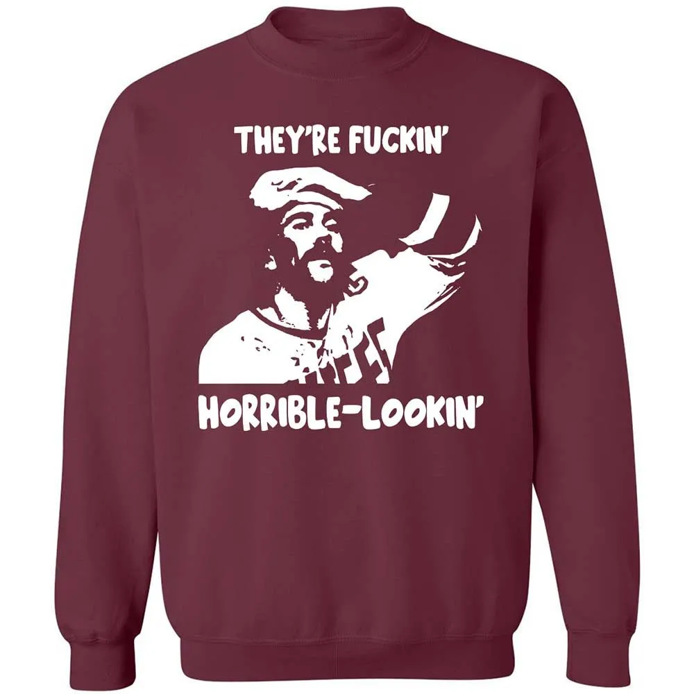 Classic Unisex Sweatshirt - 4VWUJTES - Maroon - 8