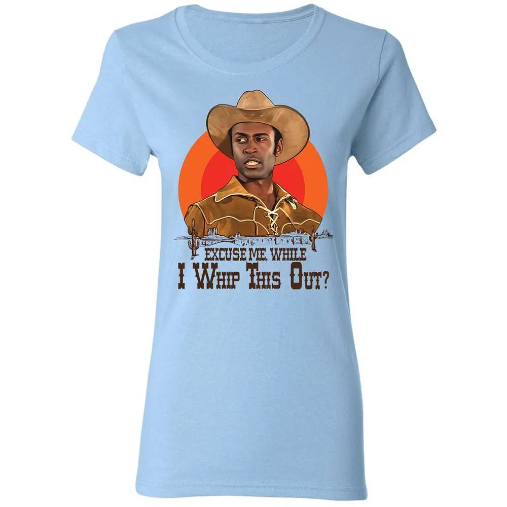 Excuse Me While I Whip This Out - Light Blue - 6