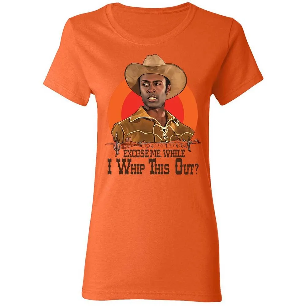 Excuse Me While I Whip This Out - Orange - 12