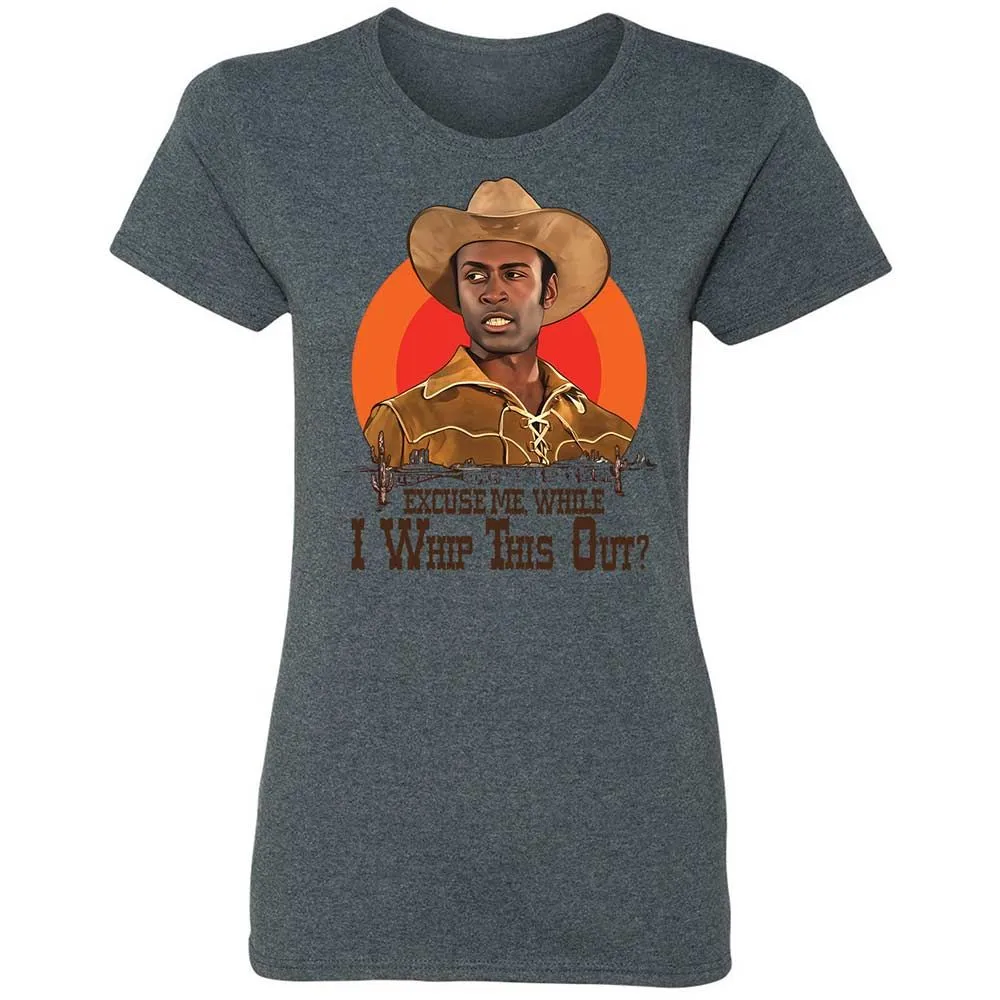 Excuse Me While I Whip This Out - Dark Heather - 16