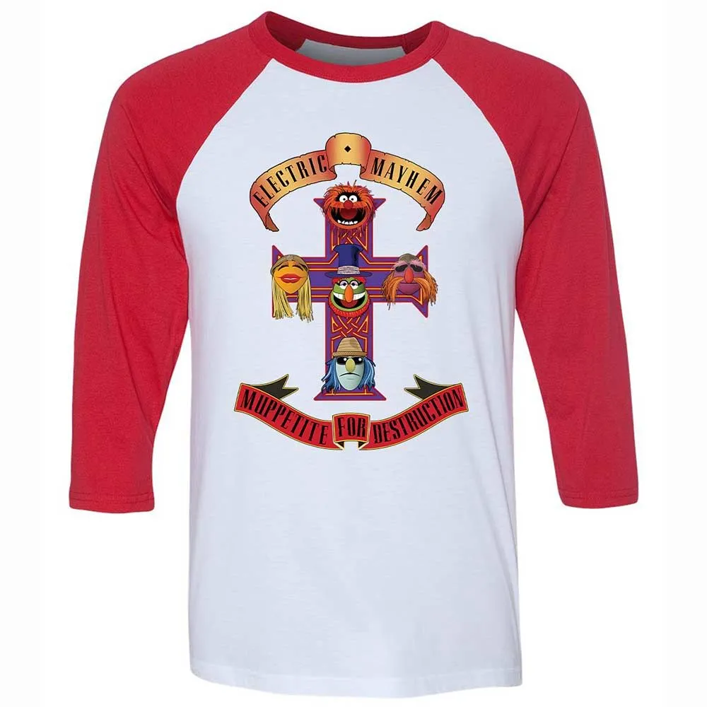 Muppetite For Mayhem - White/Red - 9