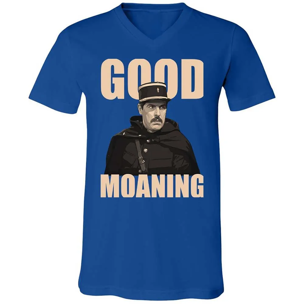 Unisex V-Neck T-Shirt - Z65XFBJF - True Royal - 4
