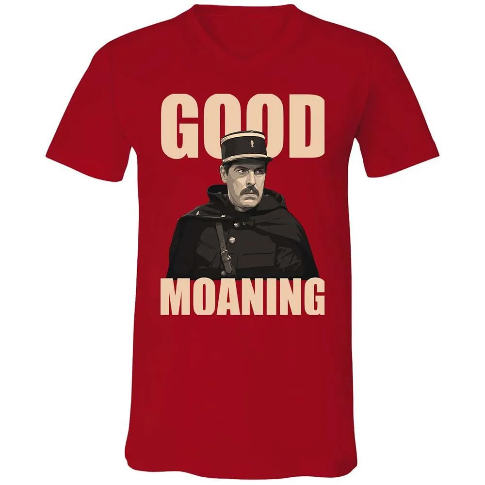 Unisex V-Neck T-Shirt - Z65XFBJF - Red - 6