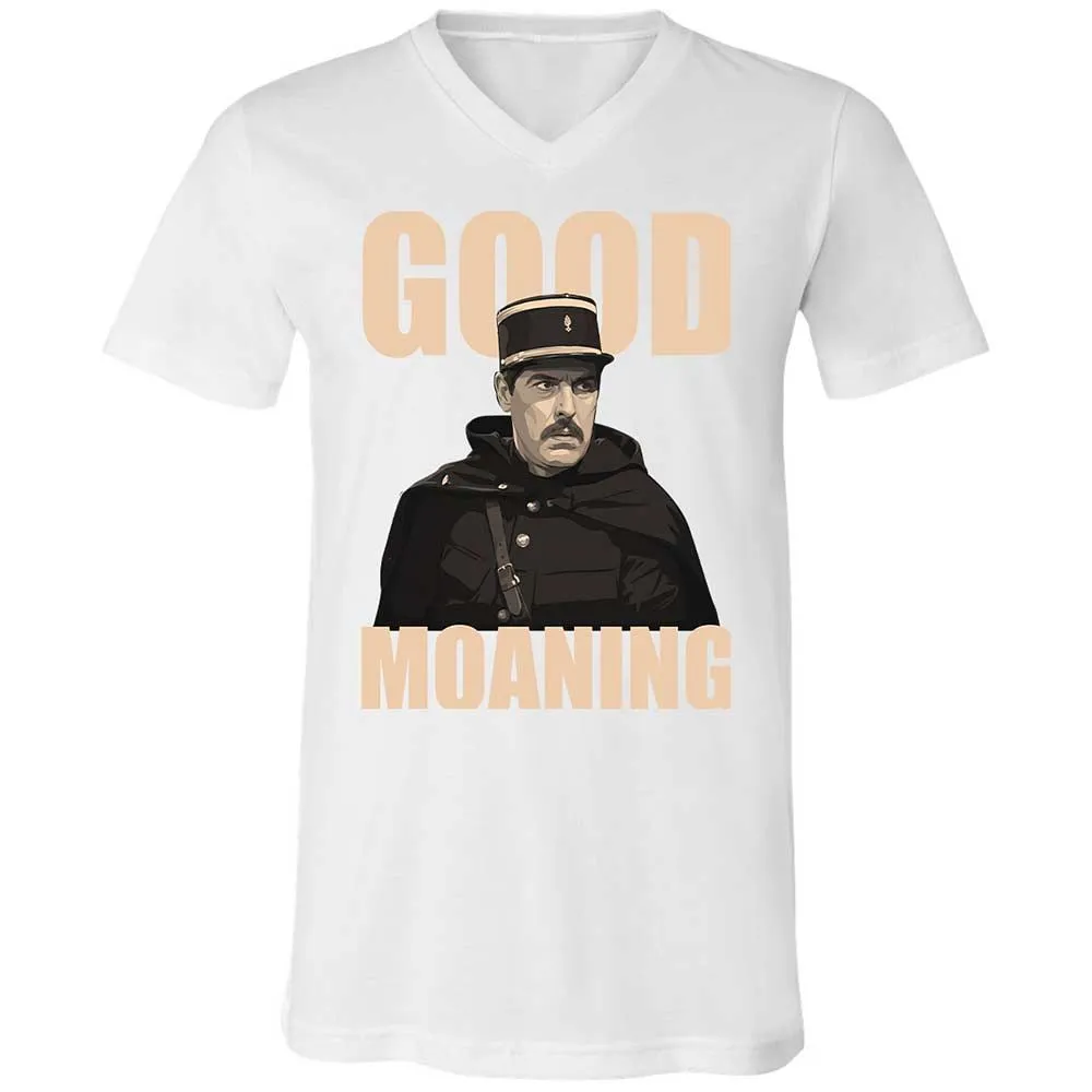 Unisex V-Neck T-Shirt - Z65XFBJF - White - 16