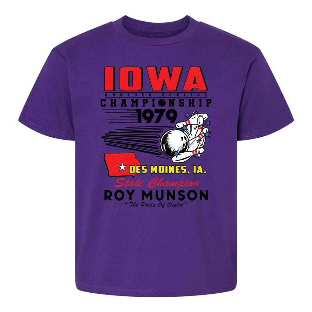 Kids T-Shirt - V418WSJ8 - Purple - 11
