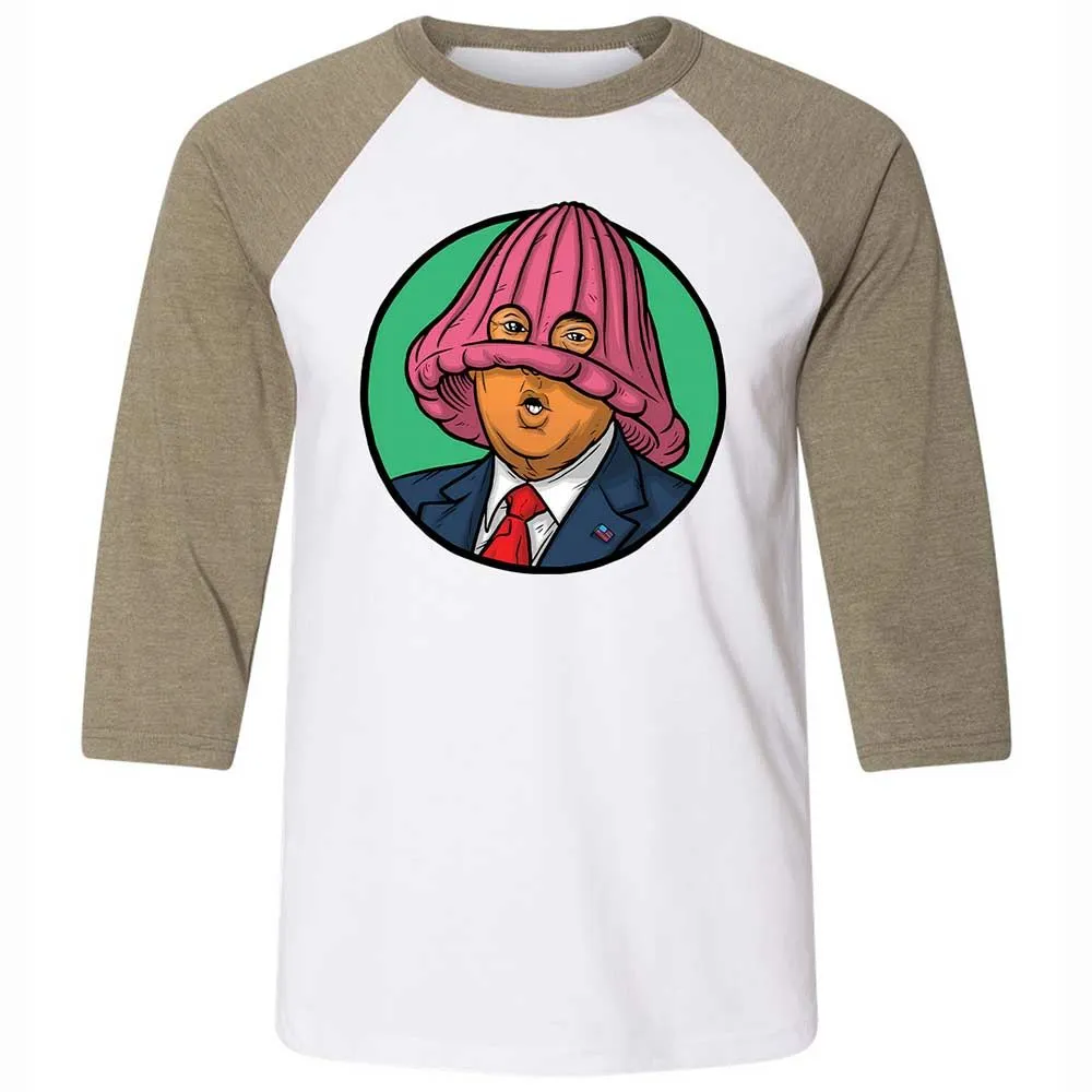 Dumb Donald - White/Heather Olive - 4