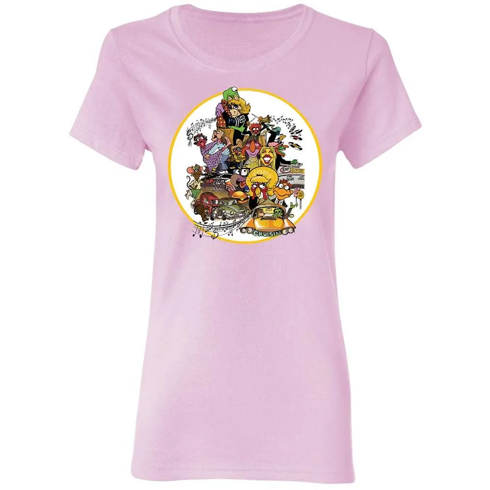 Muppet Graffiti - Light Pink - 3