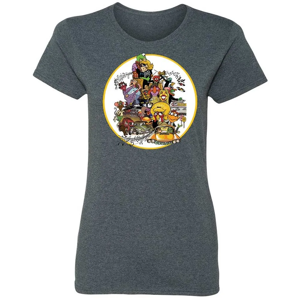 Muppet Graffiti - Dark Heather - 16