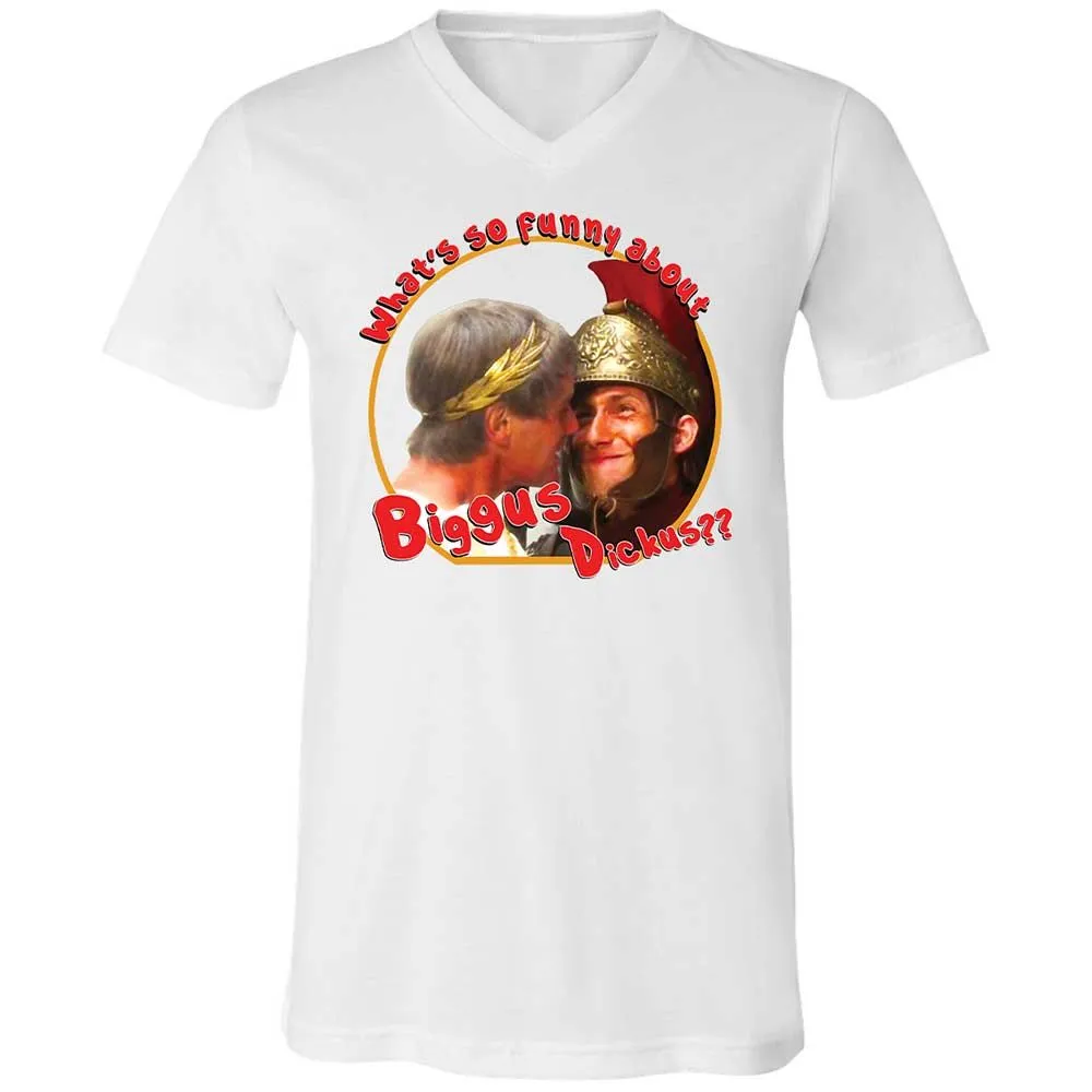 Unisex V-Neck T-Shirt - SU4ERRCC - White - 16
