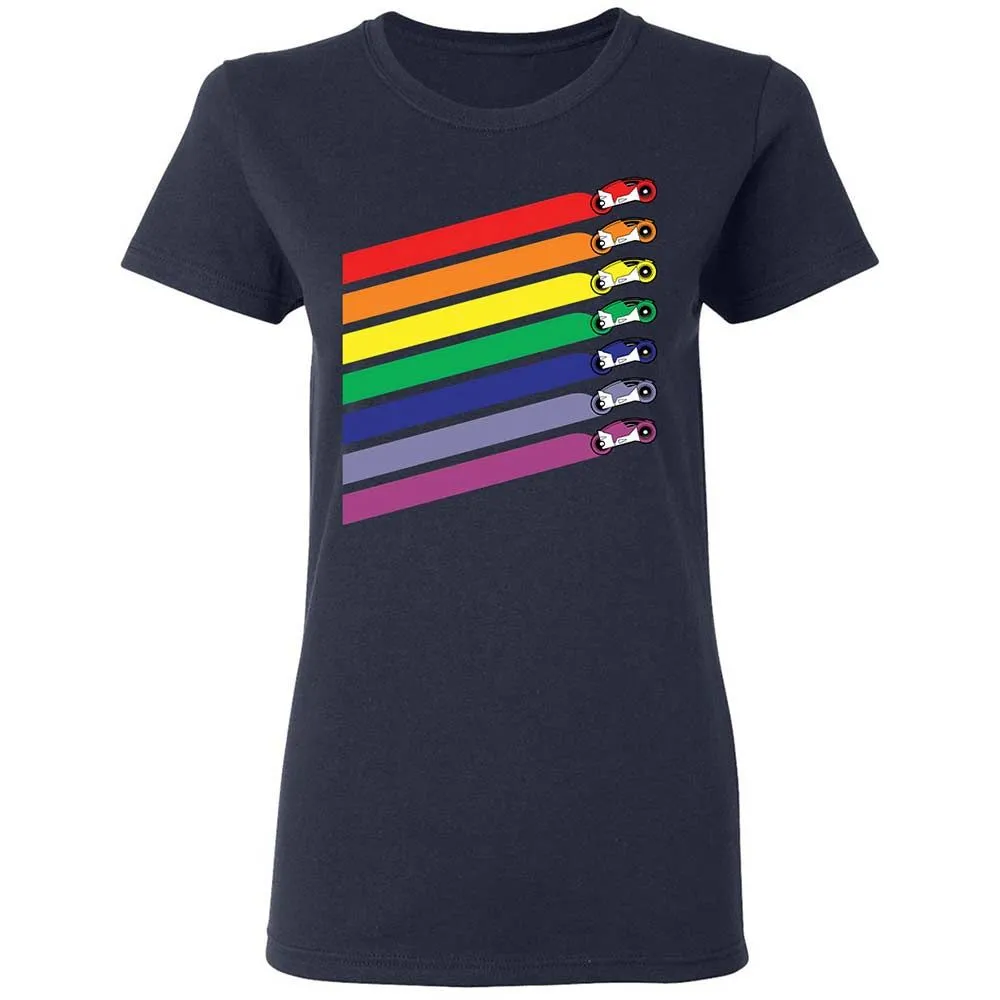 Race The Rainbow - Navy - 2