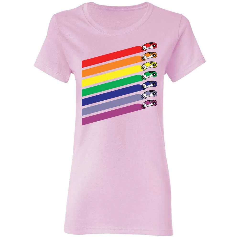 Race The Rainbow - Light Pink - 8