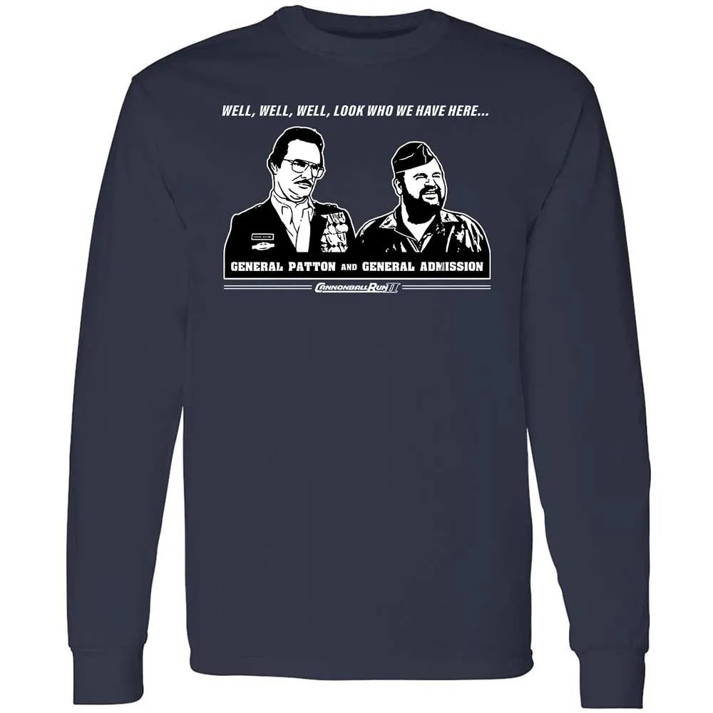 Long Sleeve T-Shirt - 1574M3G3 - Navy - 2