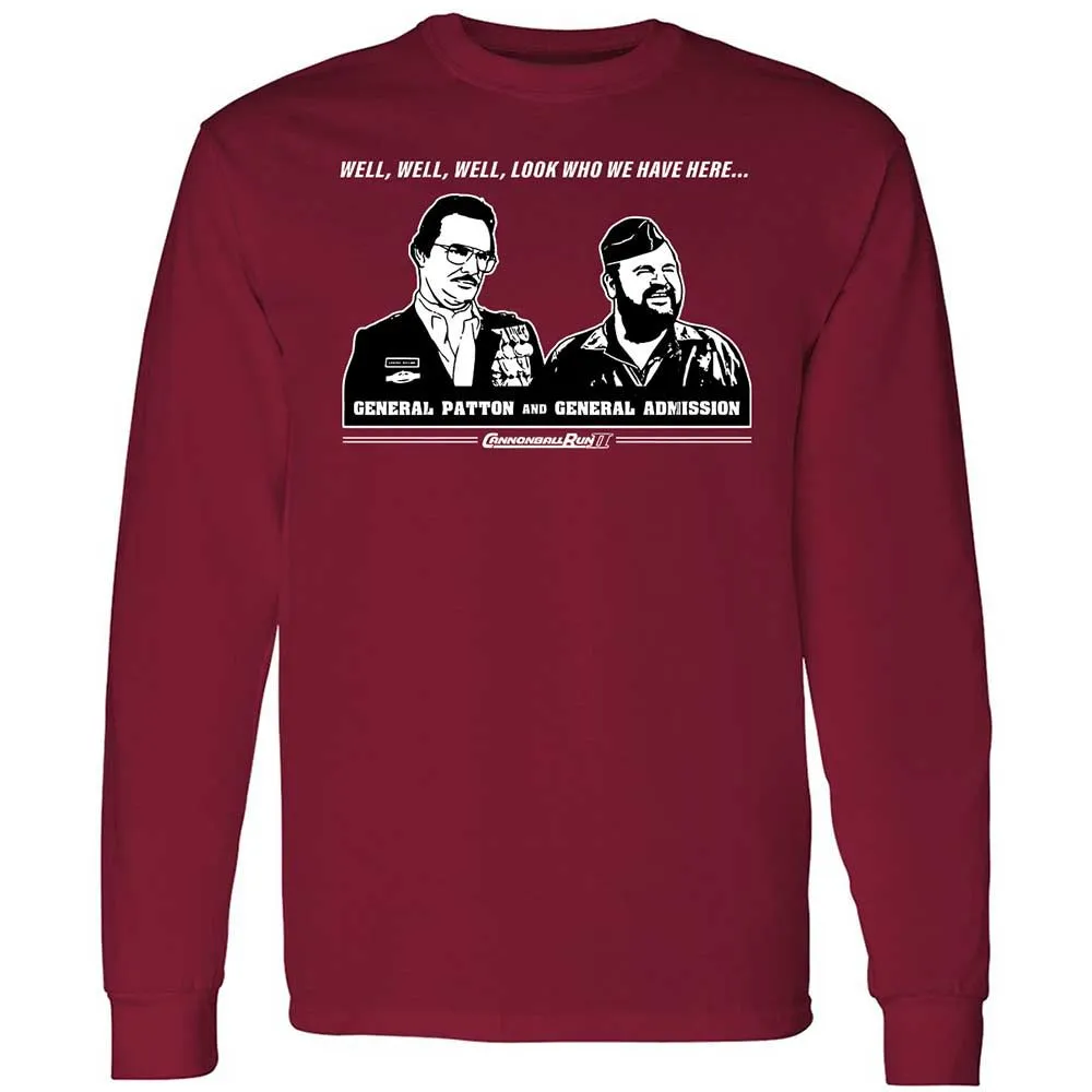 Long Sleeve T-Shirt - 1574M3G3 - Cardinal Red - 7