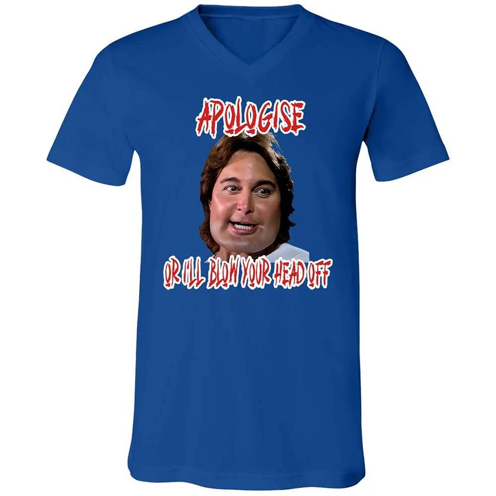 Unisex V-Neck T-Shirt - 5HCA5673 - True Royal - 3