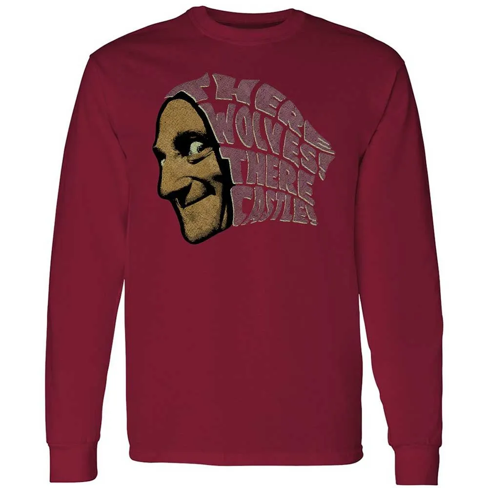 Long Sleeve T-Shirt - CD4TJQFS - Cardinal Red - 7