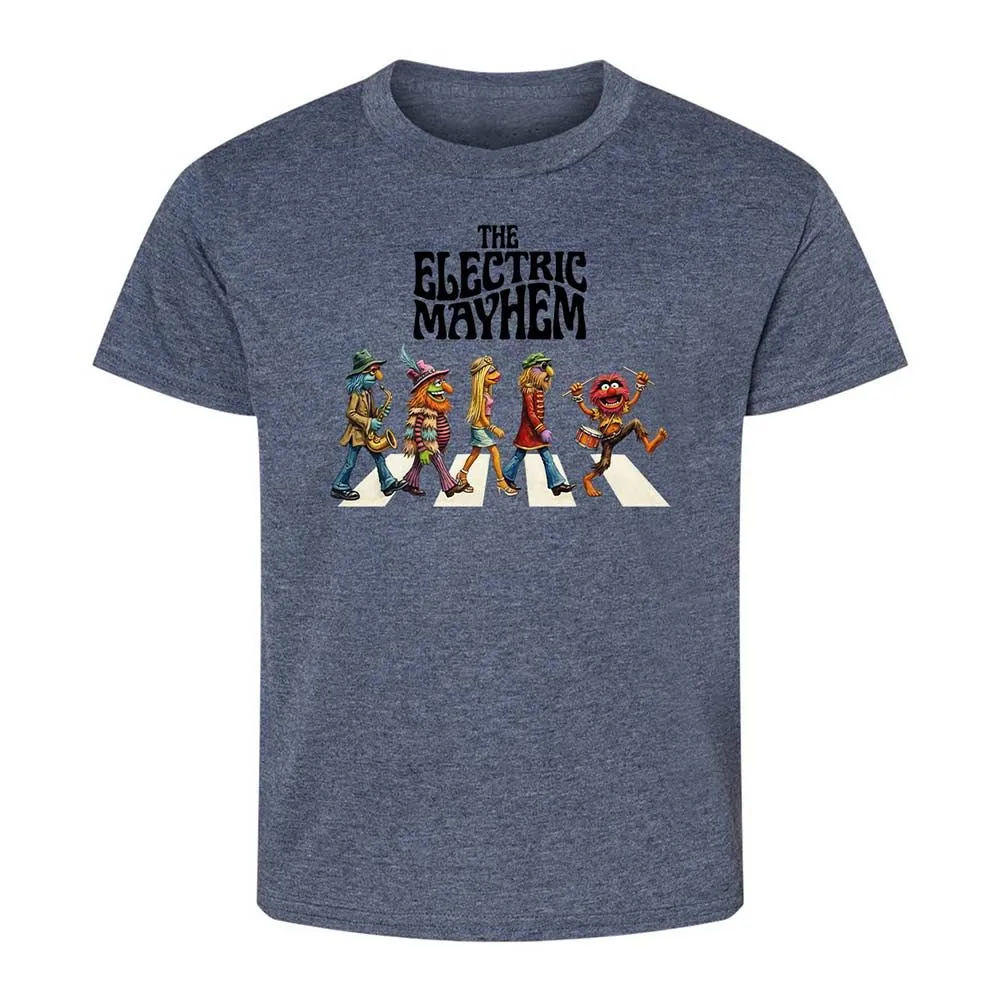 Kids T-Shirt - D4WUHY7Q - Heather Navy - 15