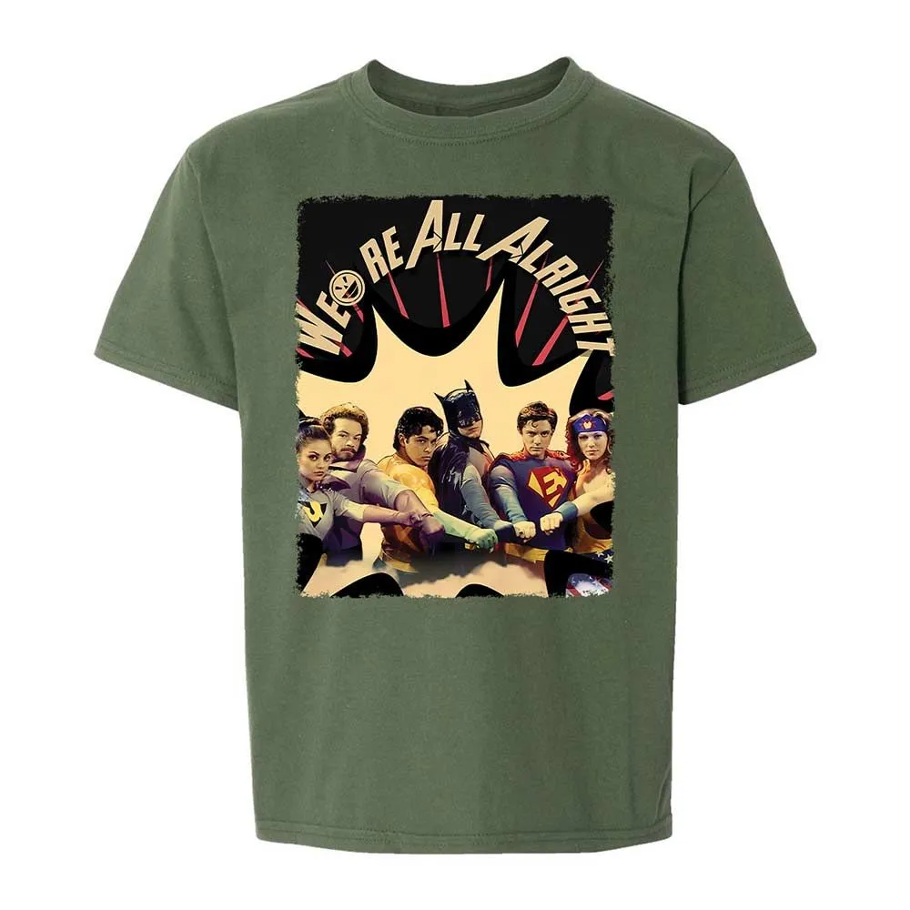 Kids T-Shirt - UWSYBUD5 - Military Green - 19