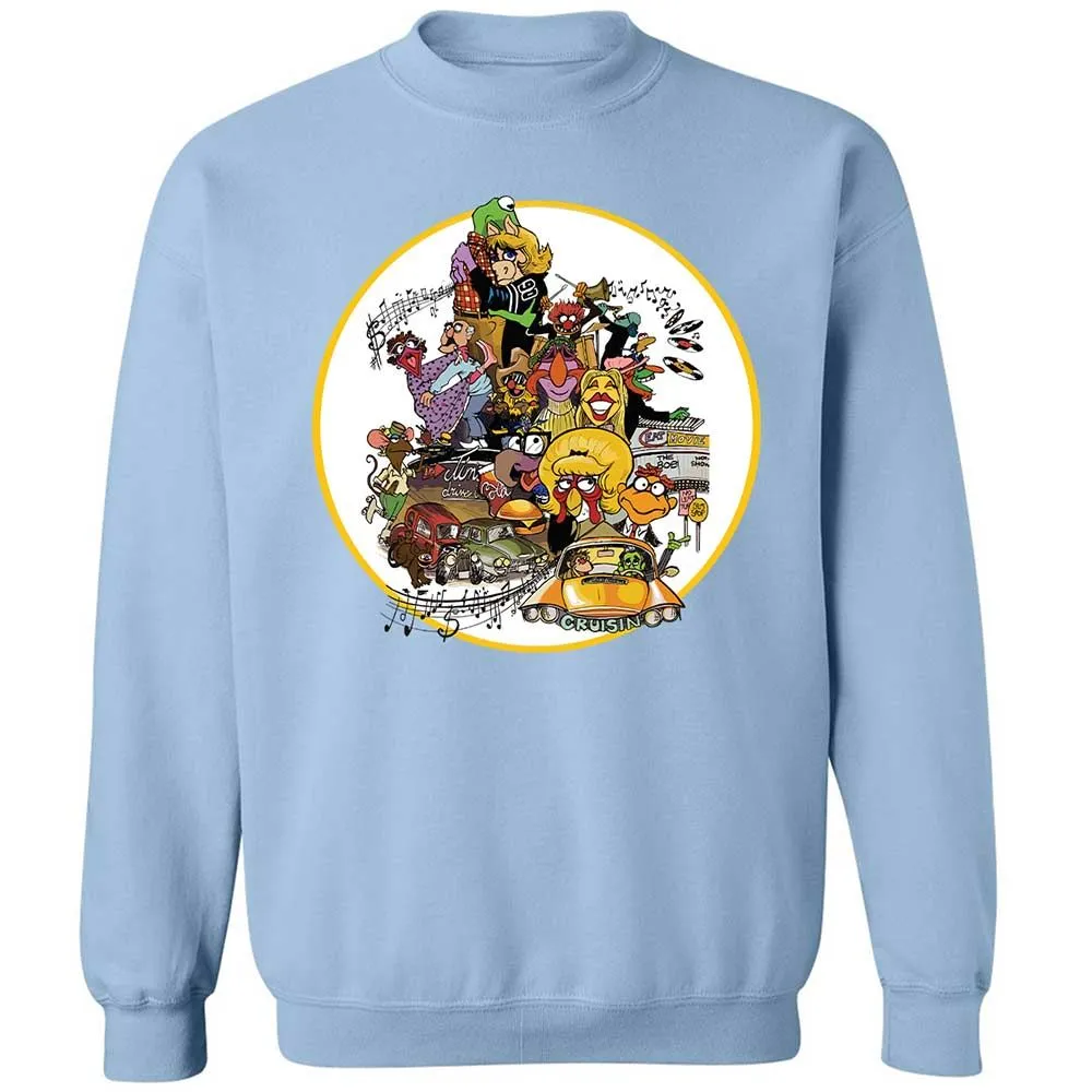 Muppet Graffiti - Light Blue - 4