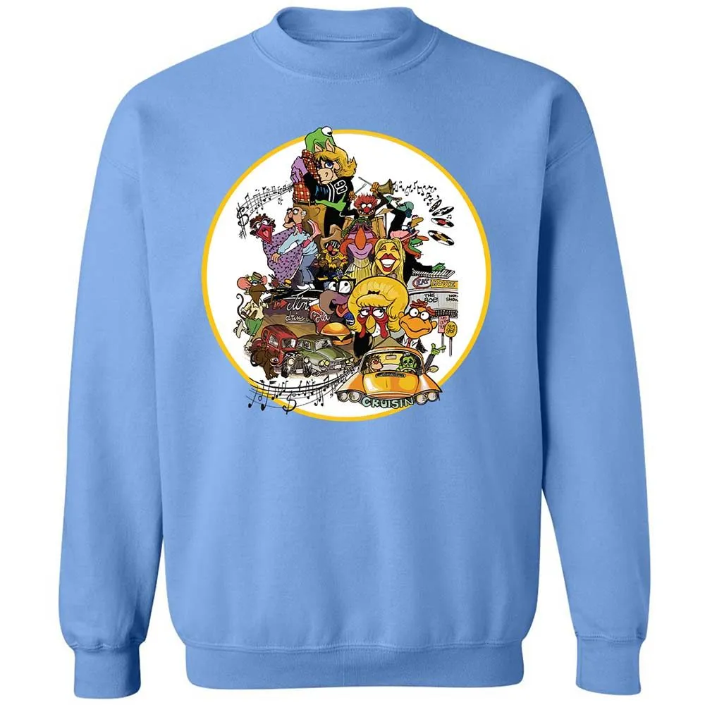 Muppet Graffiti - Carolina Blue - 5