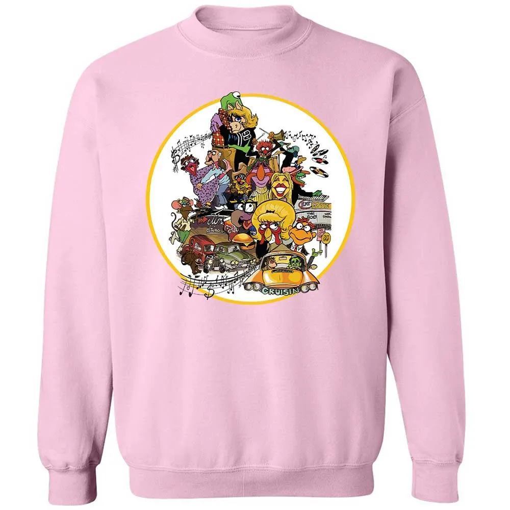 Muppet Graffiti - Light Pink - 7