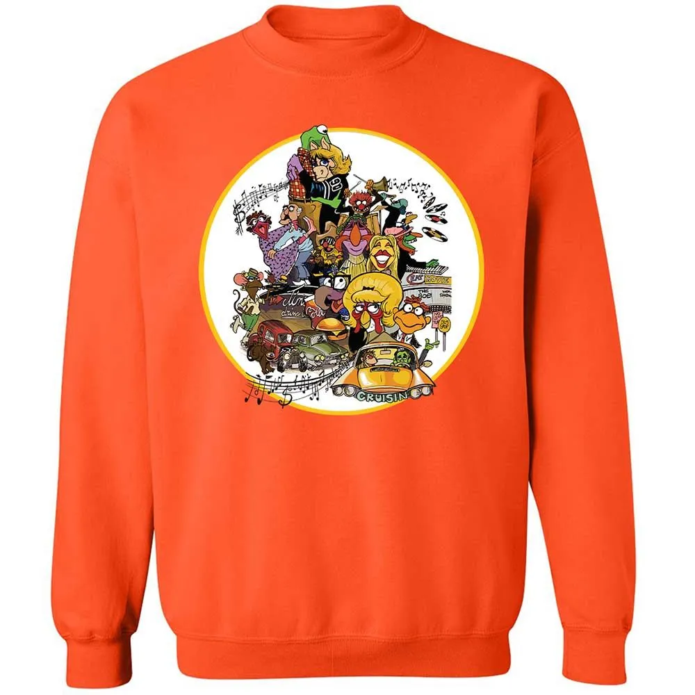 Muppet Graffiti - Orange - 12