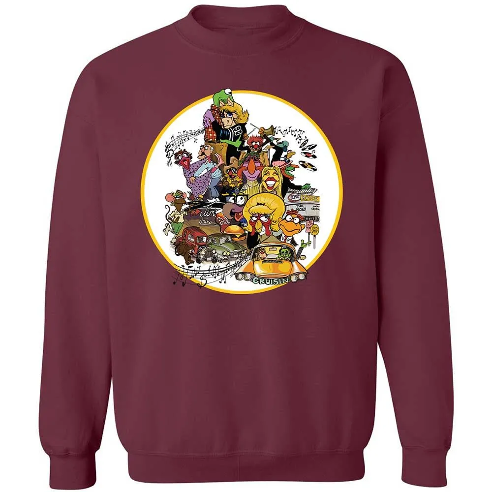 Muppet Graffiti - Maroon - 20