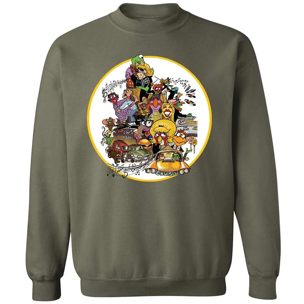 Muppet Graffiti - Military Green - 21