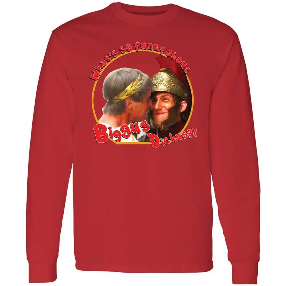 Long Sleeve T-Shirt - KDB7RB9R - Red - 11