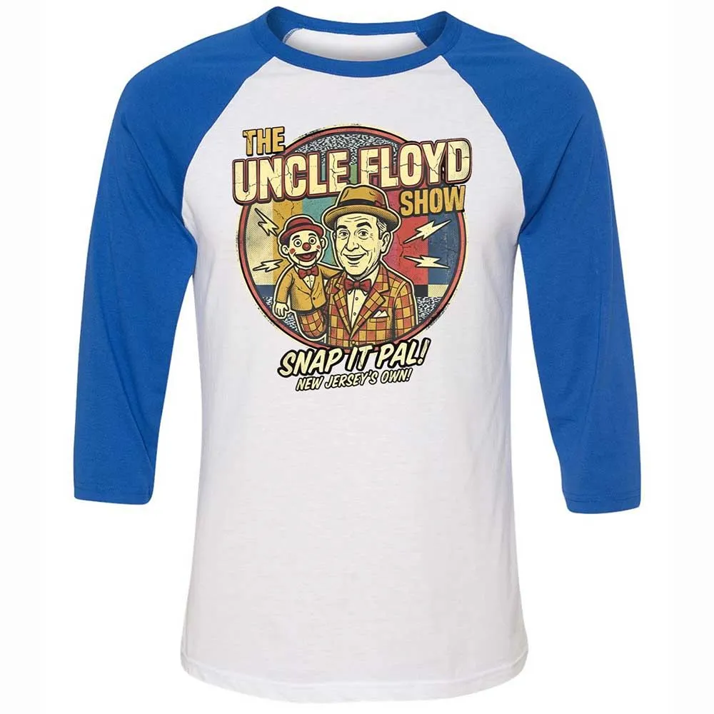 Unisex 3/4 Baseball Tee - CD3NXHD5 - White/True Royal - 10