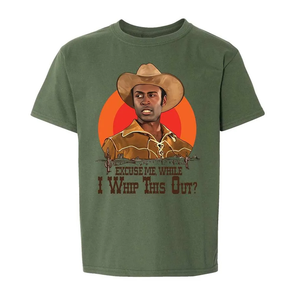 Excuse Me While I Whip This Out - Military Green - 20