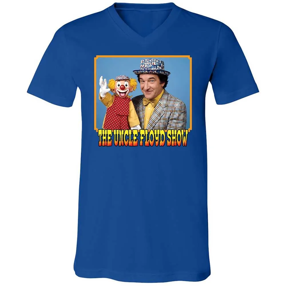 Unisex V-Neck T-Shirt - KPM7DX67 - True Royal - 3