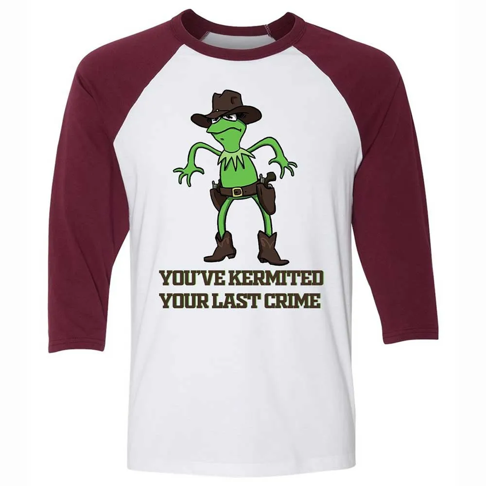 Unisex 3/4 Baseball Tee - NJEHP5GE - White/Maroon - 7