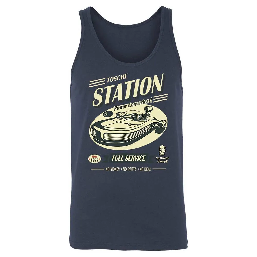 Unisex Jersey Tank - C5BRGC9D - Navy - 2