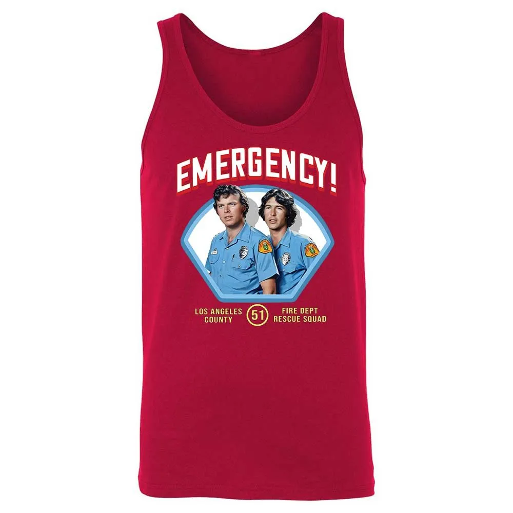 Unisex Jersey Tank - XVCEX2FJ - Red - 3