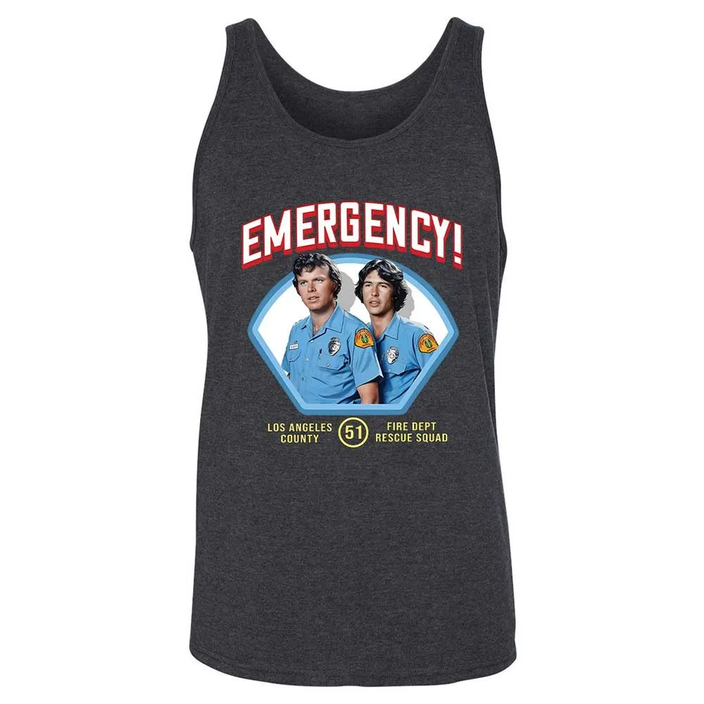 Unisex Jersey Tank - XVCEX2FJ - Dark Grey Heather - 10
