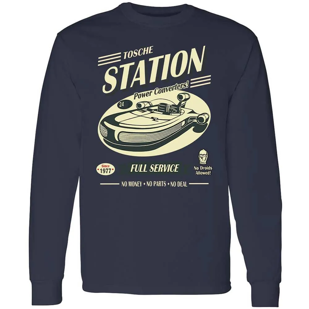 Long Sleeve T-Shirt - FSBM8Q1P - Navy - 2